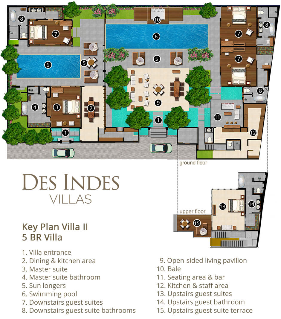 Des Indes II - Villa Layout