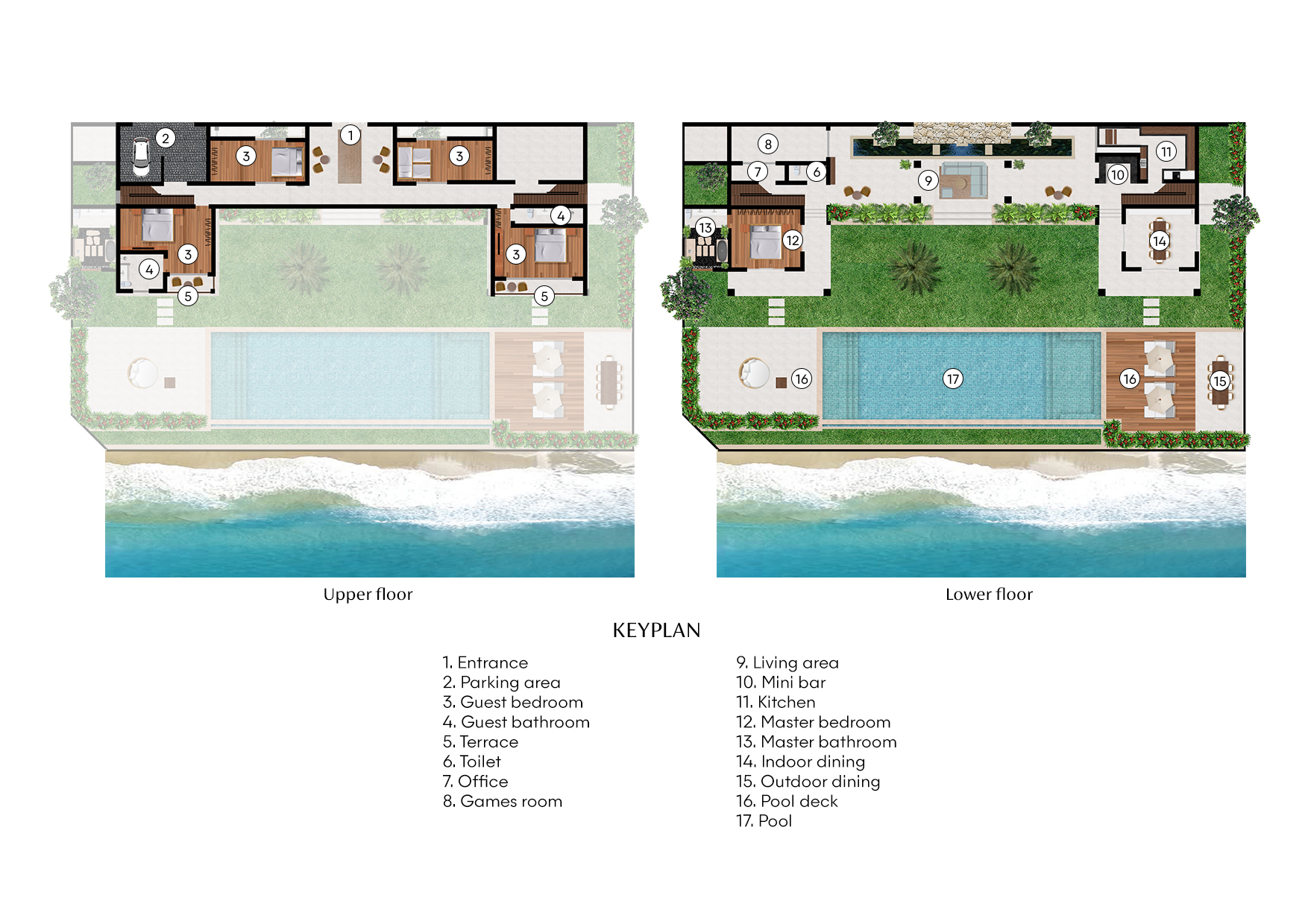 Leq Bale Villa - Villa Layout