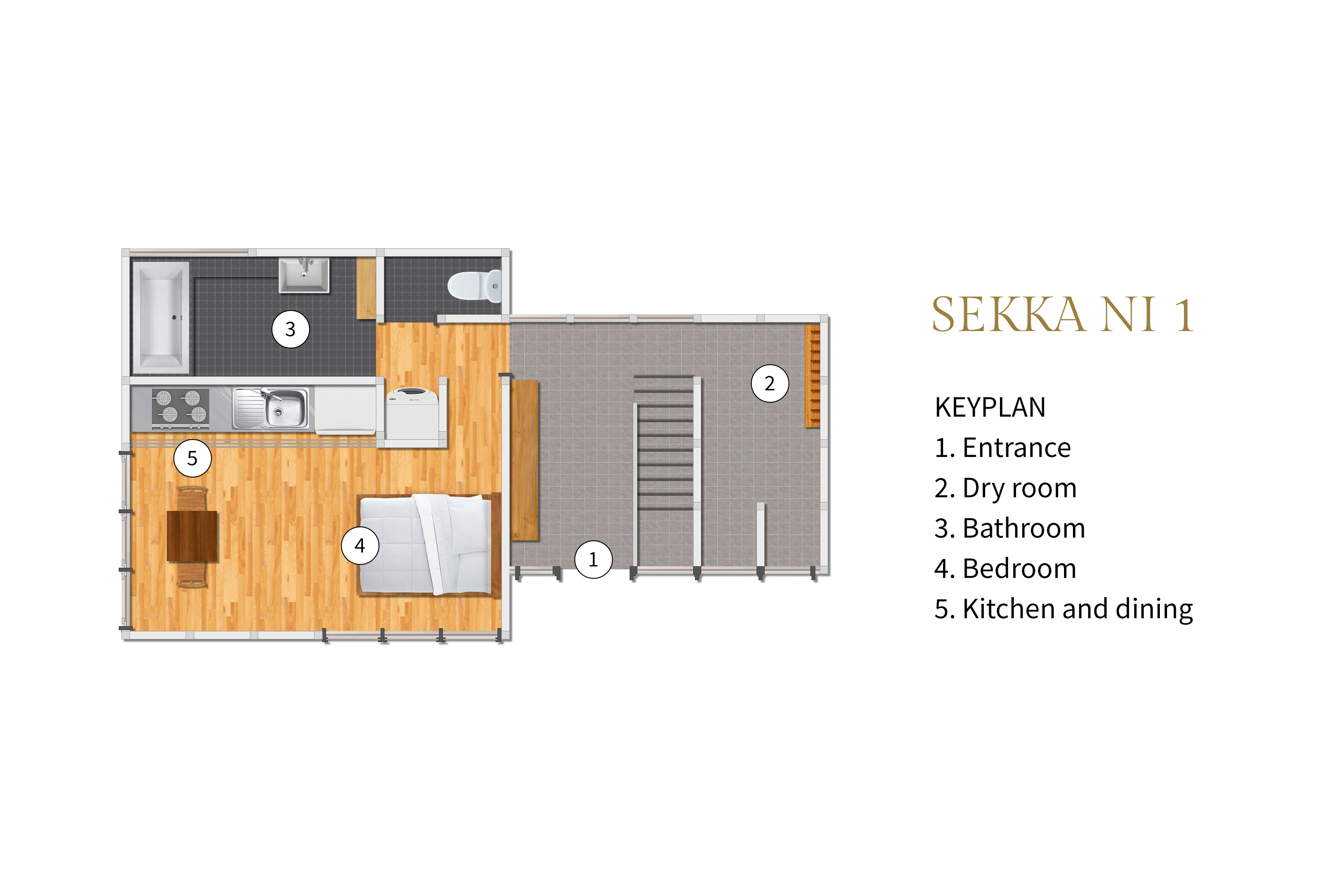 Sekka Ni 1 - Villa Layout