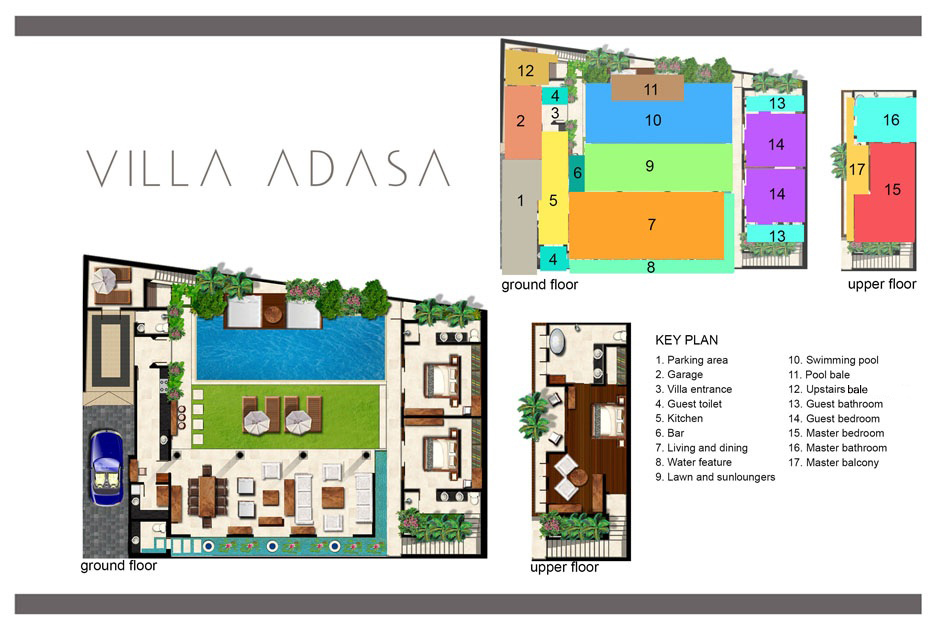 Villa Adasa - Villa Layout