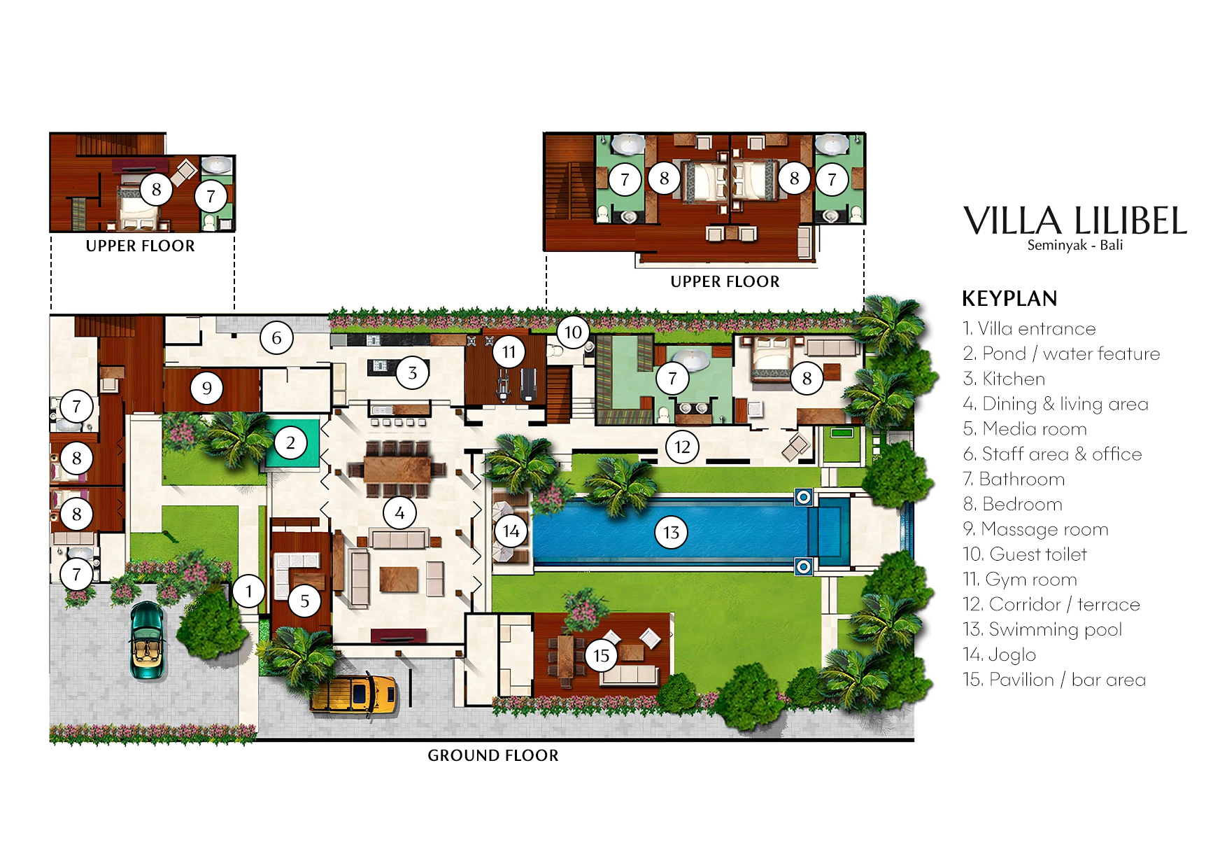 Villa Lilibel - Villa Layout