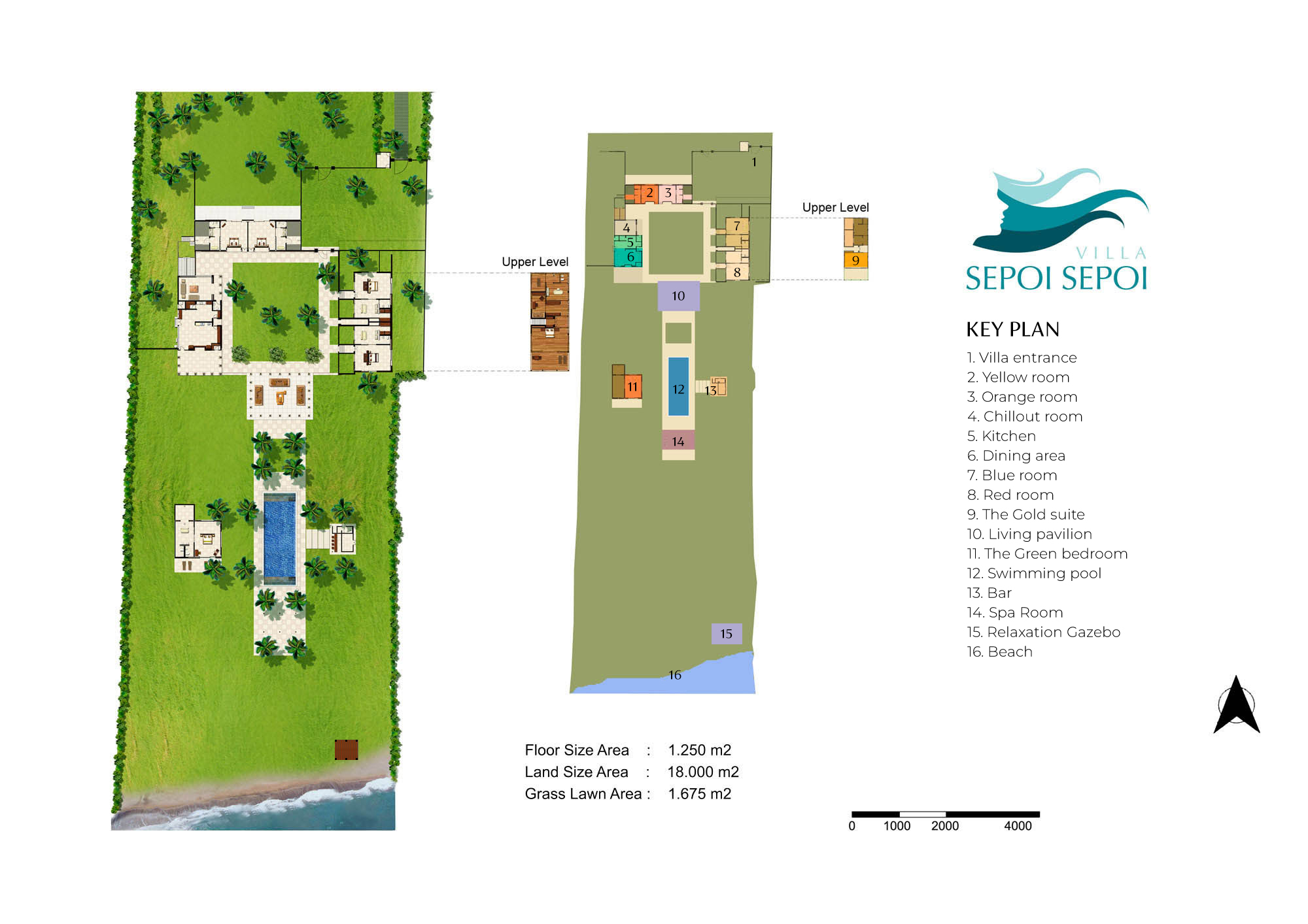 Villa Sepoi Sepoi - Villa Layout