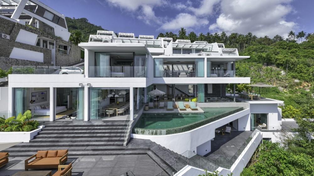 The Ocho Golden Lotus Villas - Villa Vie - 6 Bedroom Luxury Villa in Bophut, Koh Samui, Thailand