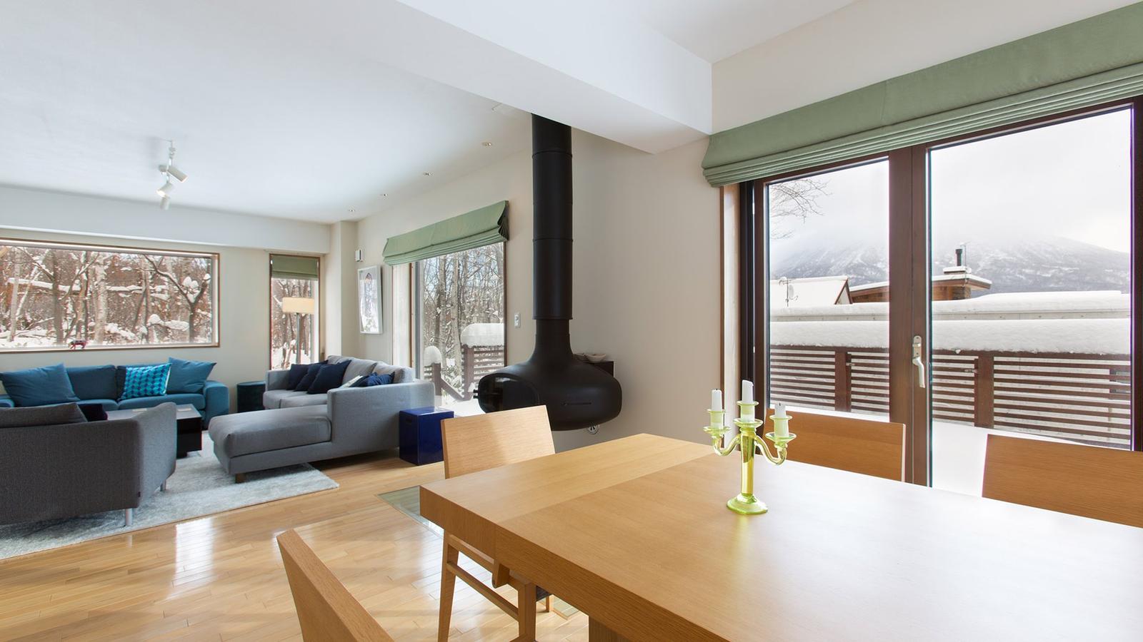 The Ocho Kita Kitsune Chalet - Gallery Image 11 in Hirafu village, Niseko, Japan