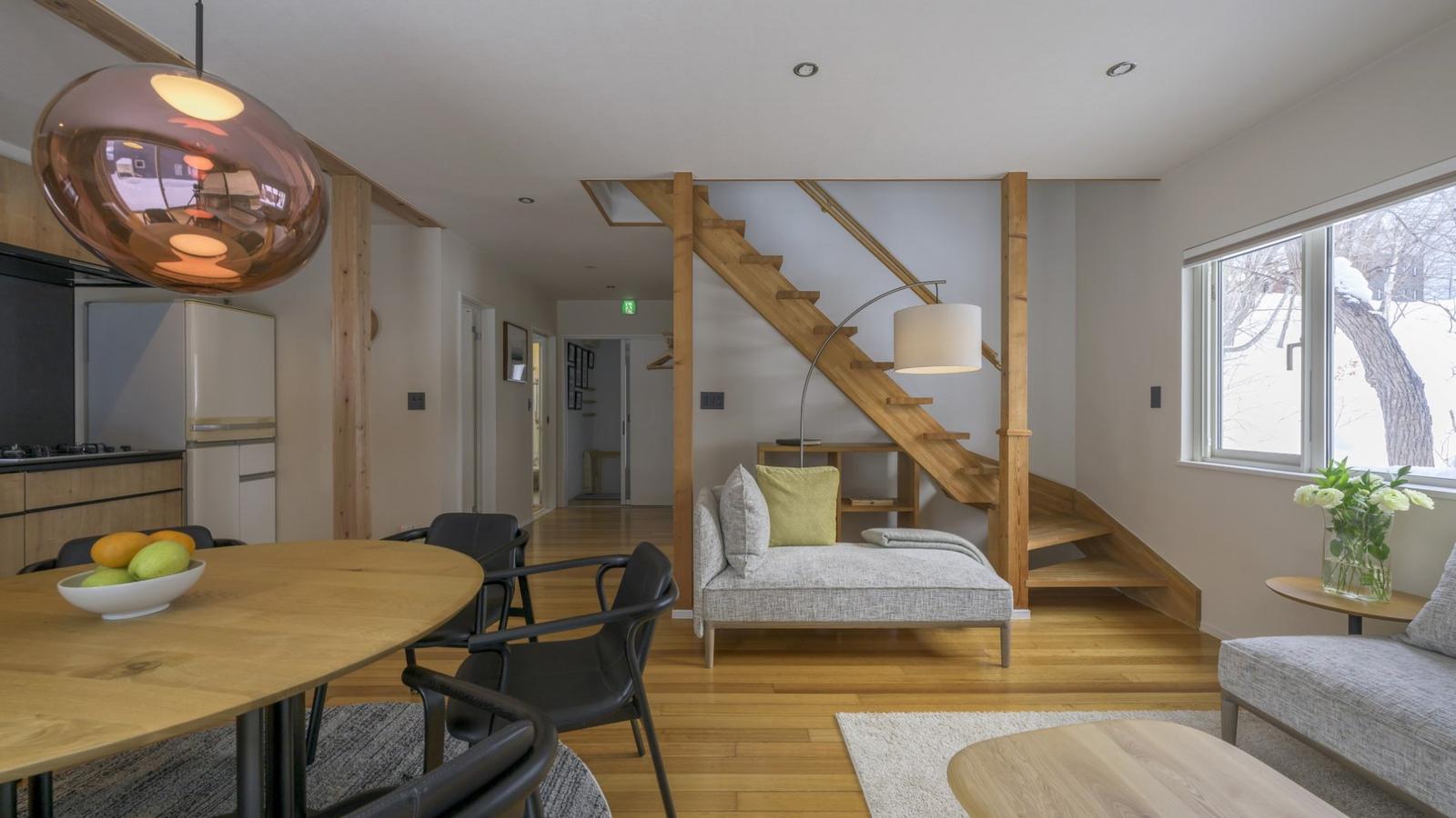 The Ocho Mizunara Chalet - Gallery Image 4 in Hirafu village, Niseko, Japan